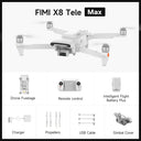 Fimi X8 Tele Max Drone With 4K Camera