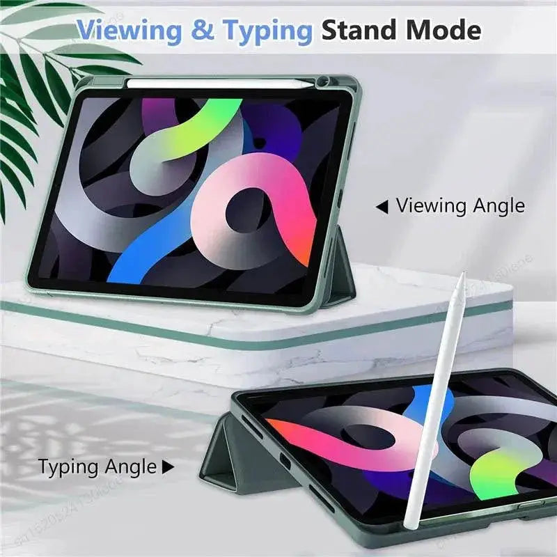 Waterproof Silicone Case With Pencil Holder For iPad Air