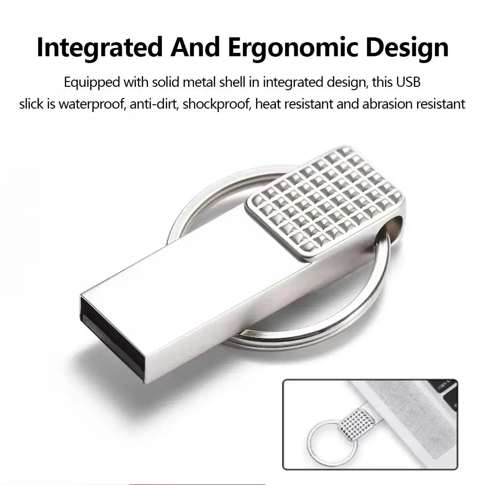 Flash Drive USB High Speed Pen Drive Metal Waterproof Type — product view 5