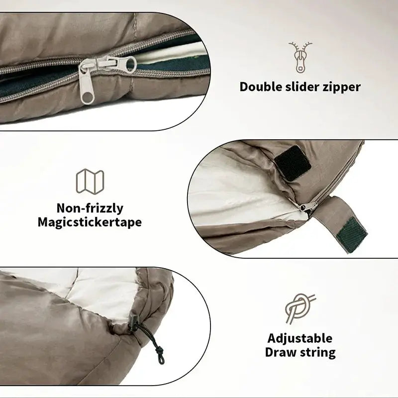 MJ300 Sleeping Bag Minus One Degree Lightweight Mummy Bag