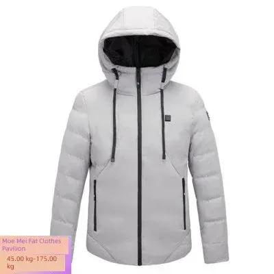 Men's Cotton Padded Down Jacket For Maximum Warmth And Style
