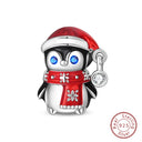 Red Series Charm Beads Sterling