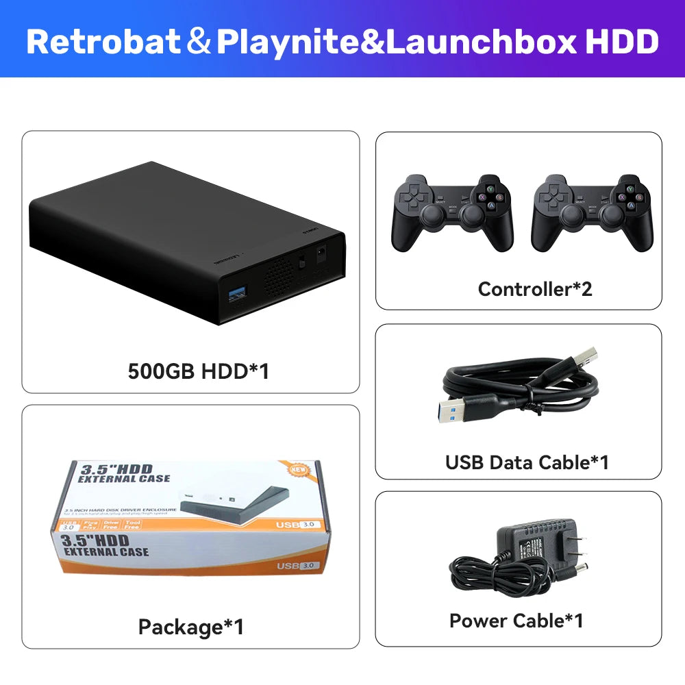Portable Gaming External Hard Drive