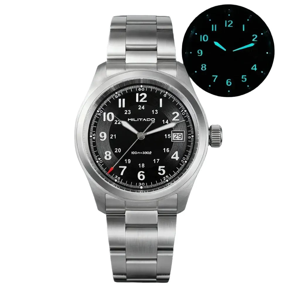 Militado Vintage Quartz Watch — product view 1