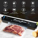 Food Vacuum Sealer Packing Machine EU Plug Small Kitchen Food Saver