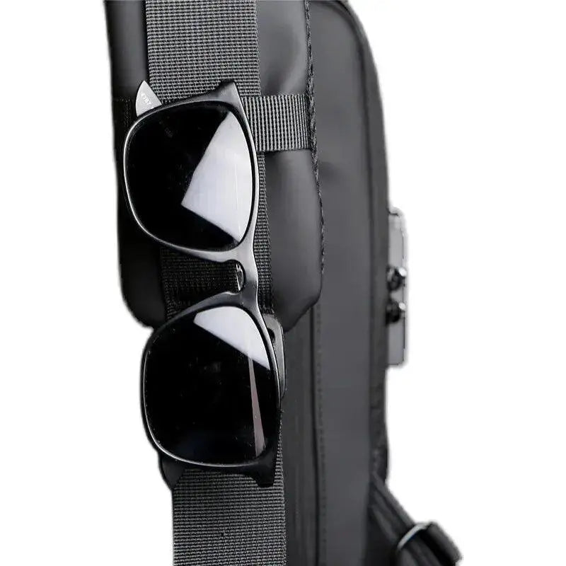 Secure Travel Crossbody Pack Versatile Mens Shoulder Bag