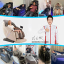Coolfull Best Quality Modern Portable Zero Gravity Massage Chair with Heating Airbag Music Functions Relaxing Body & Foot Spa