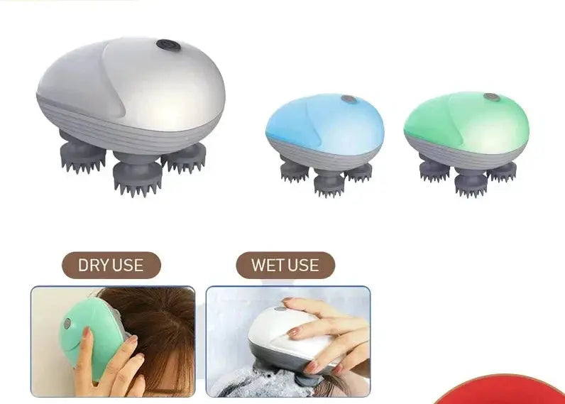 Head Massager Automatic Hair Massage Tool Multi Function