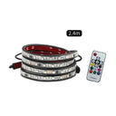 24V RGB LED Truck Light Strips With Remote Eye Catching Color Atmosphere Lamp