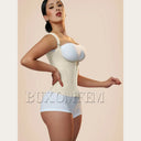 Fajas Colombians Girdles with Row Buckle and Zipper Waist Shaper