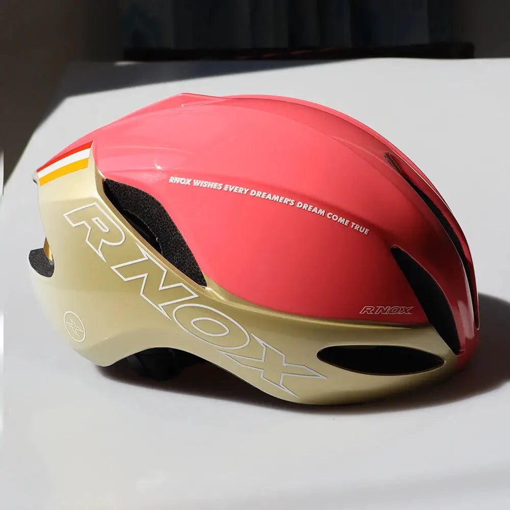 RNOX Cycling Helmet Aero Triathlon Road Racing Bike Helmet EPS+PC Outdoor Sports For Men Women MTB Bicycle Helmet Casco Ciclismo