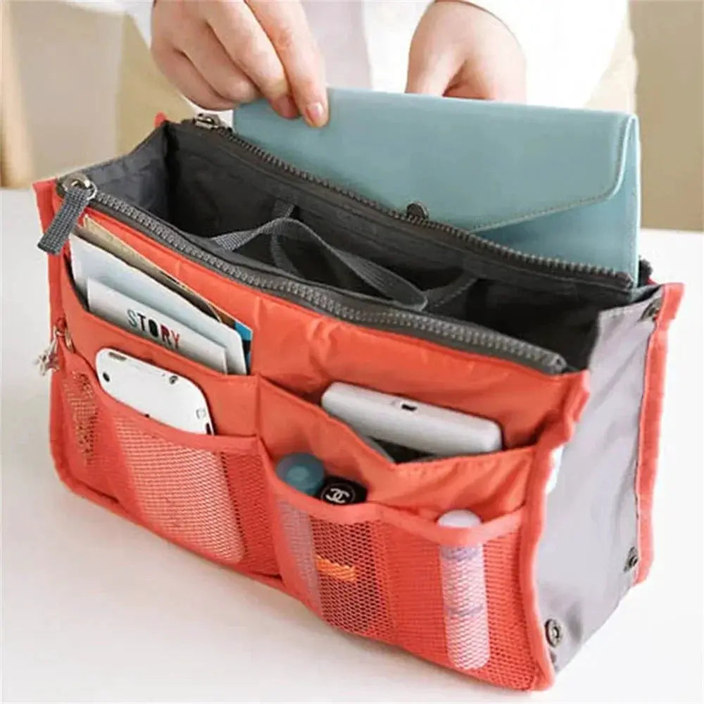 Bi Fold Storage Bag Double Zipper Capacity - OurLum.com