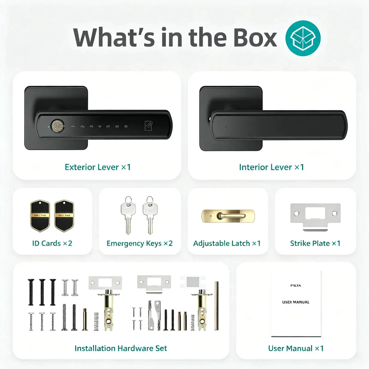 Smart Lock - Fingerprint Secure Keyless — product view 7
