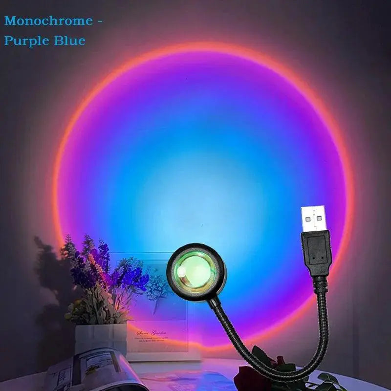 Keroro Usb Sunset Lamp Selfie Lighting — product view