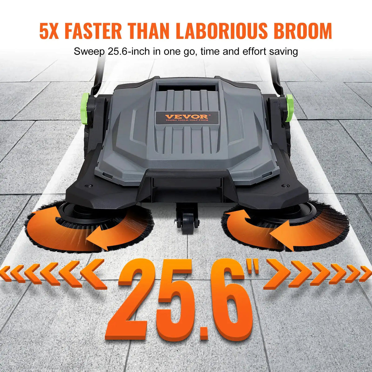 SucceBuy Hand Push Floor Sweeper — product image 3