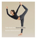 Yoga Pants Jiao Ma Algin Fabric High Waist Hip Raise