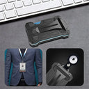 Slim Wallet with Money Clip for Men