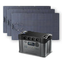 ALLPOWERS S2000 PRO Power Station 2400W Solar generator & SF200 200W Solar Panel Monocrystalline Solar Charger for Camping Home
