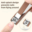 Stainless Nail Clipper - Anti Splash Manicure Set