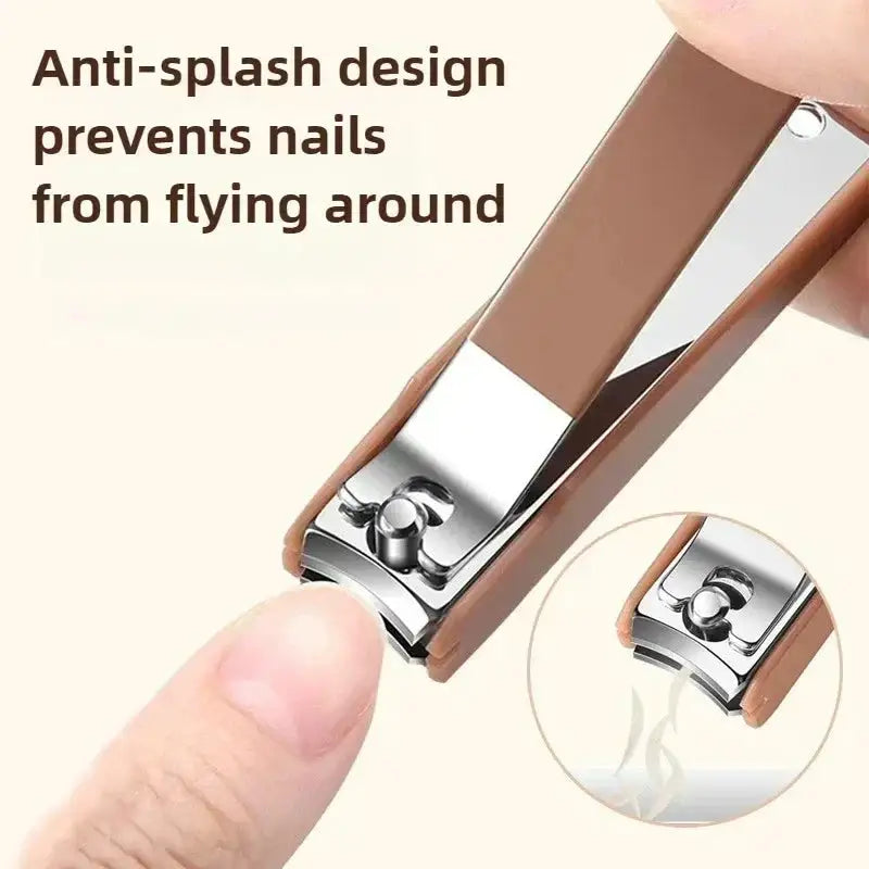 Complete 7 Sets Anti-Splash Protection Tool Nail Clipper Set Hand In Hand With Manicure Clippers Manicure Nail Clippers Manicure