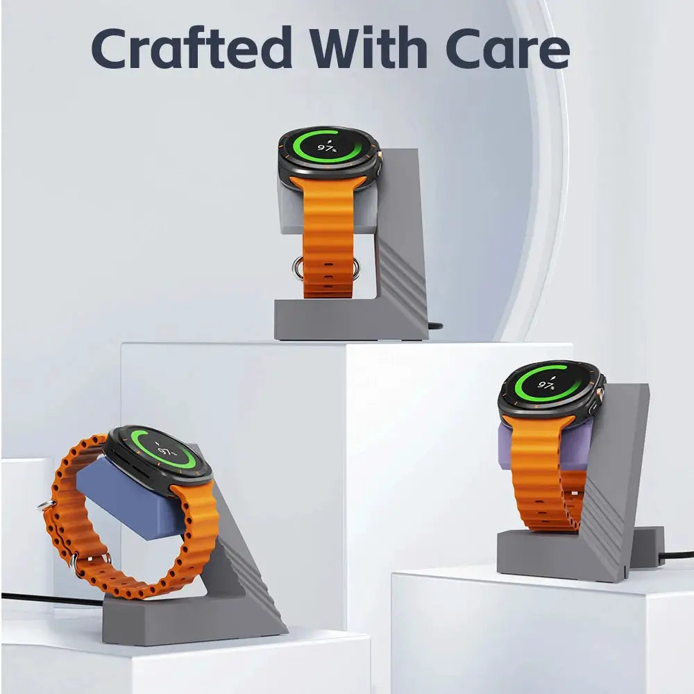 Watch Charging Stand Dock Holder Non-Slip Base Charger Stand for Samsung Watch Galaxy 9/9 LET/8 Classic/Ultra/7/6/6Classic/5Pro