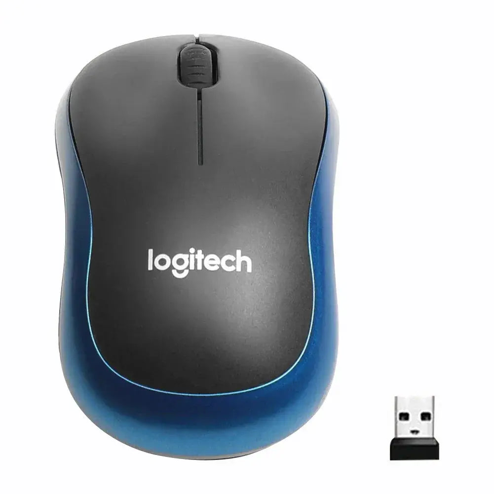 Logitech M185 Wireless Mouse 2.4GHz USB 1000DPI Ergonomic