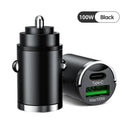 Car Charger PD Fast Charging Dual Chips for iPhone Samsung Huawei