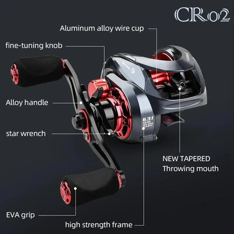 Ultimate Ultralight Baitcasting Reel High Performance Gear