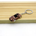 Motorcycle Keychain with Rotating Wheels for Gifts