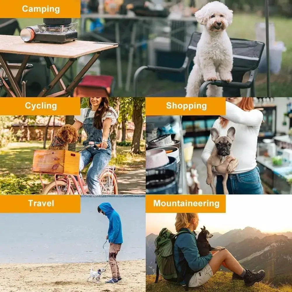 TrailPaw Mesh Pet Backpack Carrier Lightweight Breathable