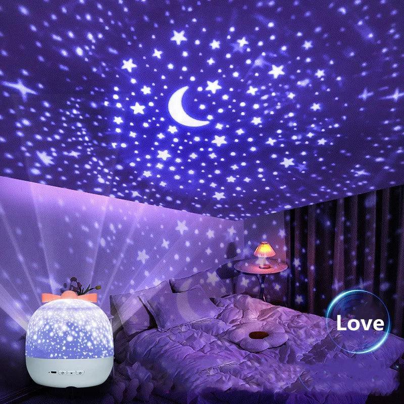 Celestial Magic Projector Lamp Starry Night Light Decor