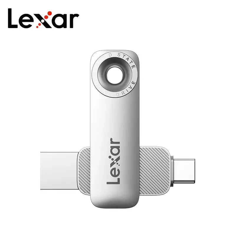 Original Lexar Solid State Dual Pen Drive D50E USB 3.2 Type-C Flash Drive 128GB 256GB 512GB D50E Max 400Mb/s U Disk for iPhone