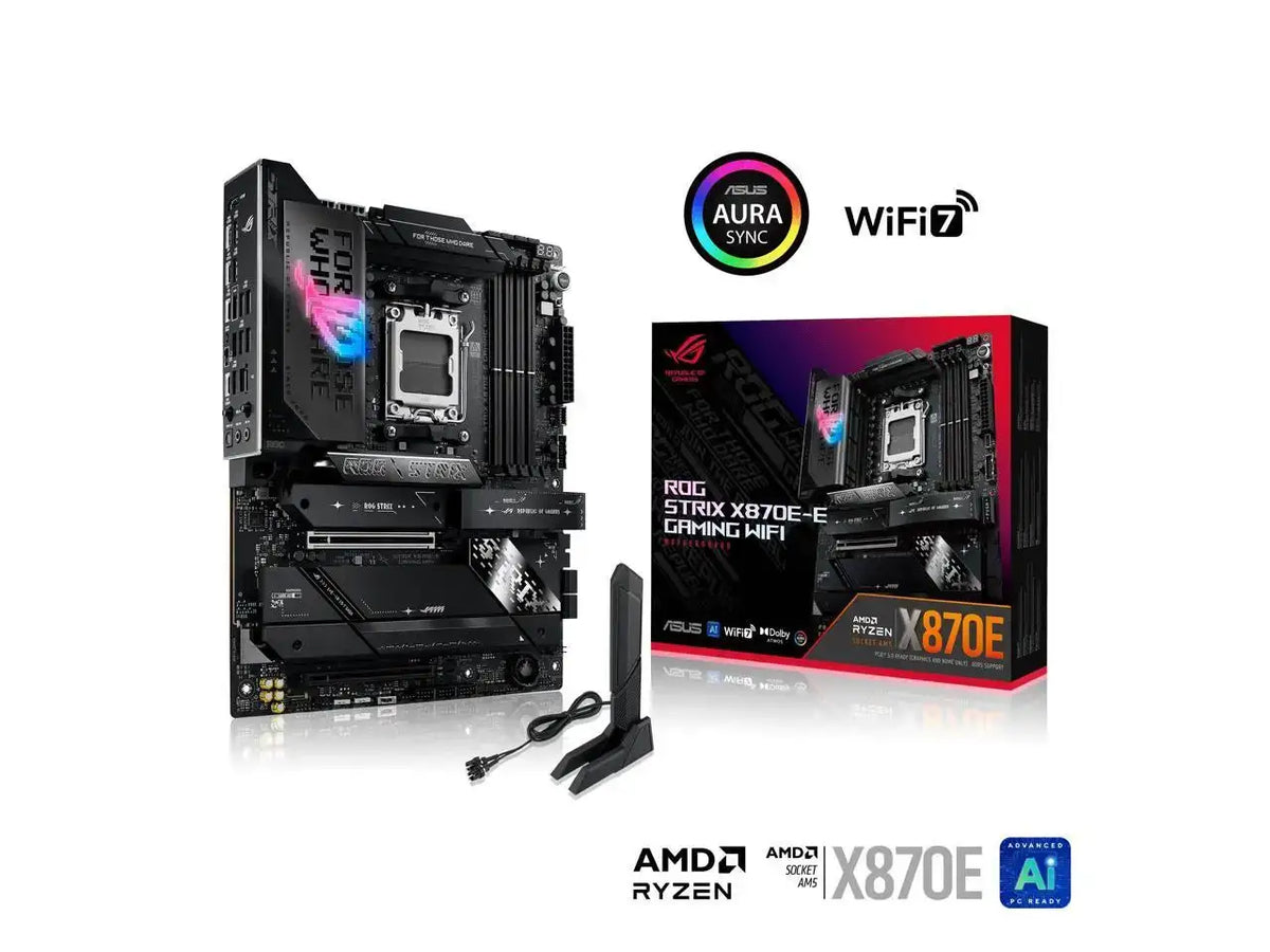 ASUS ROG STRIX GAMING WIFI AMD ATX motherboard power — product view 1