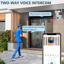 Smart Dual Lens PTZ Camera for Outdoor Home Safety