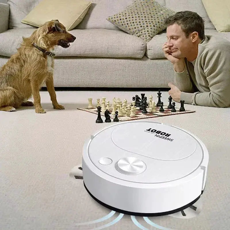 USB Sweeping Robot Vacuum Cleaner Mopping 3 In 1 Wireless - OurLum.com