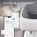 Crigge MINI-C Self-Cleaning Litter Box