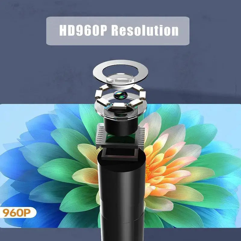 Industrial Endoscope Camera For iPhone iPad Borescope HD LED