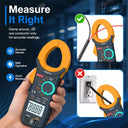 3266TA 3266TD True RMS Digital Clamp Meter T02A 12 1000V Non Contact Voltage Tester Pen Kit AC DC Multimeter NCV Wire Detector
