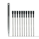 Mini Ballpoint Pen - 10 Refills Pocket Set