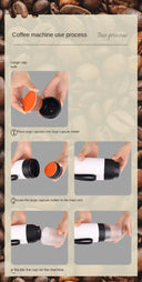 Portable Fully Automatic Espresso Capsule Coffee Machine