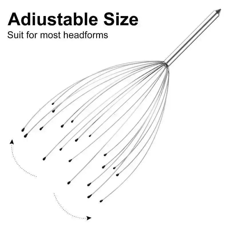Deep Relaxation Scalp Massager For Stress Relief Therapy
