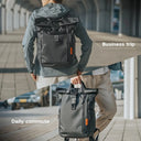Tangcool Roll Top Laptop Backpack 20L