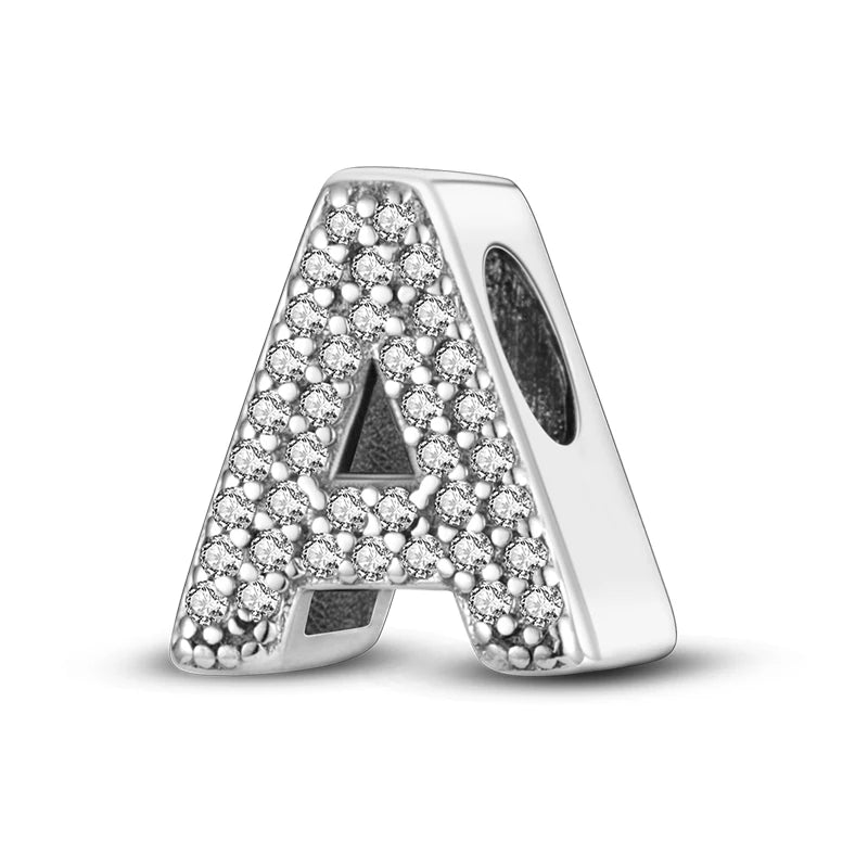 Charm Beads Sterling Silver Color