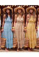 Chiffon Panel Dress Sophisticated Street Style Elegance