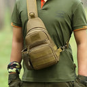 Military Shoulder Bag Trekking Chest Sling Bag Backpack