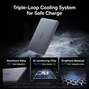 Magnetic 5000mAh Power Bank 20W PD Wireless Card Sized Ultra Slim For iPhone 17