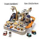 Racing Rail Car Adventure Train Toy Rocket Animals
