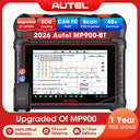 Autel MaxiPRO MP900BT Automotive Diagnostic Tool 8-inch OBD2 Scanner ECU Coding Tool CANFD DoIP Bidirectional Scan Tool, PK MP808BT Pro/MK900