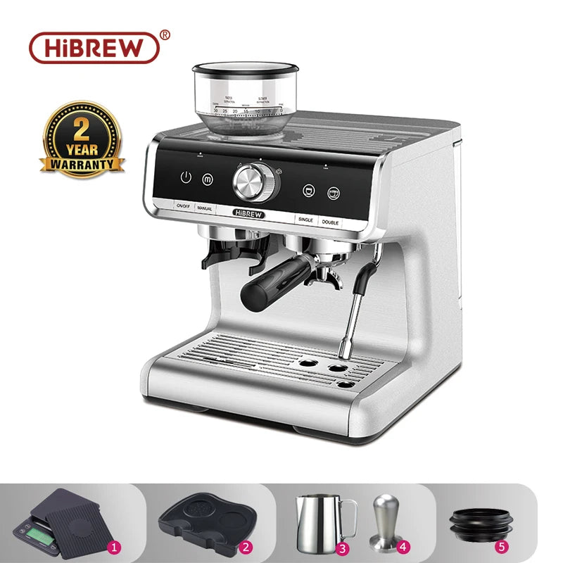 HiBREW Barista Pro Bean to Espresso,coffee maker Commercial Level — product view 9