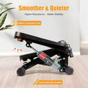 Compact Mini Twist Stepper For Home Cardio With Steel Frame